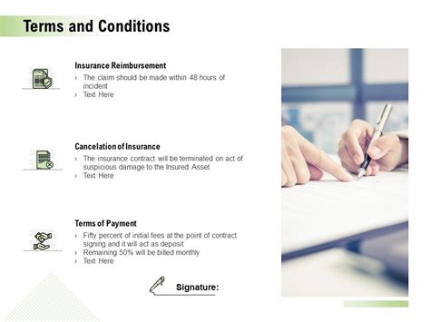 Terms And Conditions Ppt Powerpoint Presentation Ideas Background