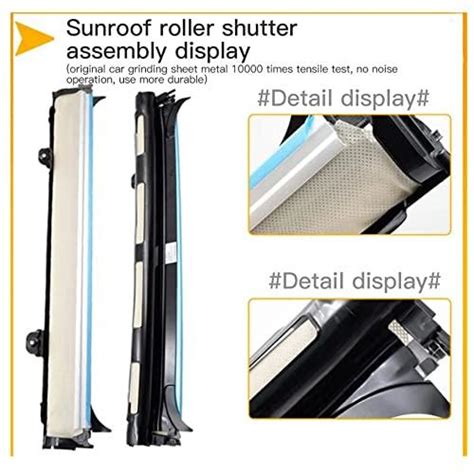 Car Panorama Sunroof Sunshade Curtain Cover Assembly 1 K 9877307 For Audi Q 5 Vw Golf Tiguan