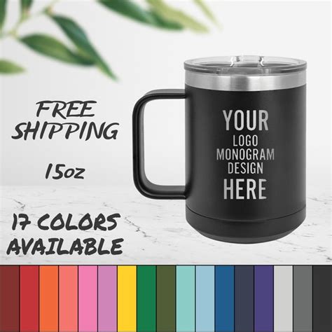 Personalized Insulated Mugs Etsy