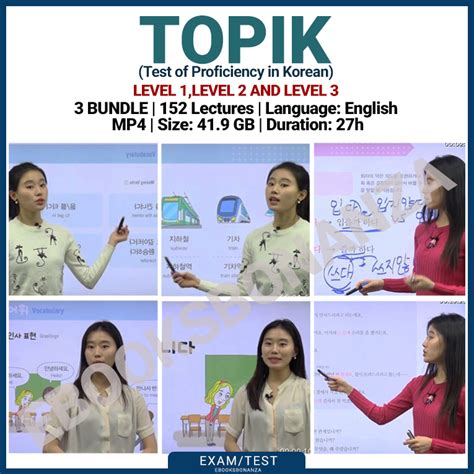 Video Course Topik Test Of Proficiency In Korean Korean Language Beginners To Advanced