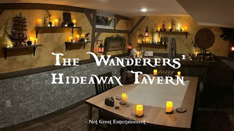 The Wanderers Hideaway Tavern Medieval Dnd Tavern Playspace Story