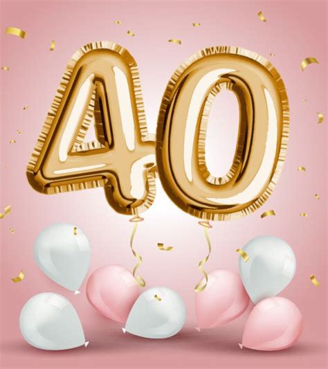 250+Amazing Happy 40th Birthday Wishes, Messages, And Quotes | 40th ...