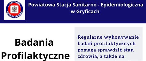 Badania Profilaktyczne Zaplanuj Na Rok Powiatowa Stacja