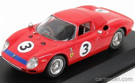 BEST MODEL 9661 Echelle 1 43 FERRARI 250LM N 3 WINNER 12h SURFERS