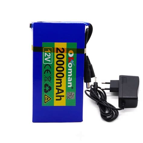 Super Rechargeable Portable Lithium Ion Battery DC Grandado