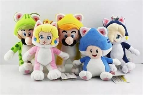 Super Mario 3d World Neko Cat Rosalina Princess Plush 66 Stuffed