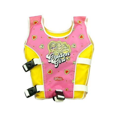 Wahu Barbie Swimming Life Vestjacket Kids 4 5yr M Bunnings Australia