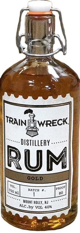 Train Wreck Distillery Gold Rum 750ml - Canal's of Berlin