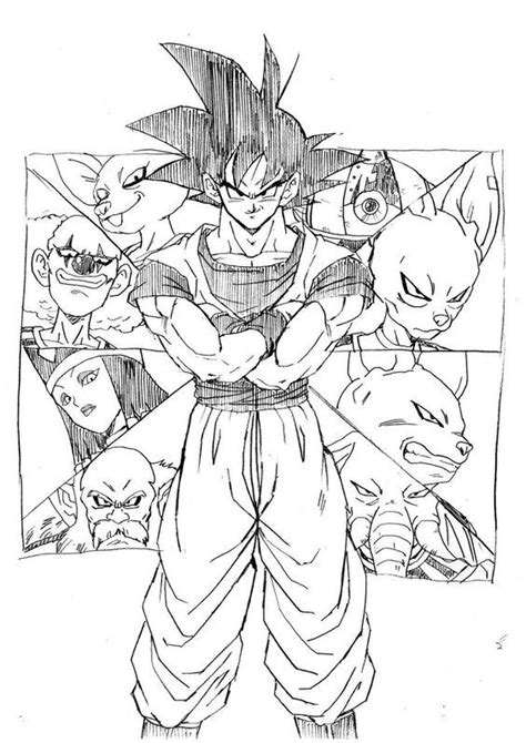 Desenhando Personagens De Dragon Ball Aprenda Desenhar De Gra A