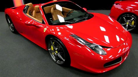 2014 Ferrari 458 Italia Spyder Exterior And Interior Walkaround