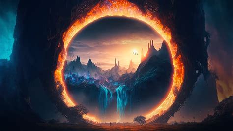 HD wallpaper: elven, portal, magic | Wallpaper Flare