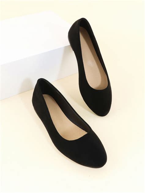 Prom Shoes Black Black Flats Shoes Fancy Shoes Black Ballet Flats