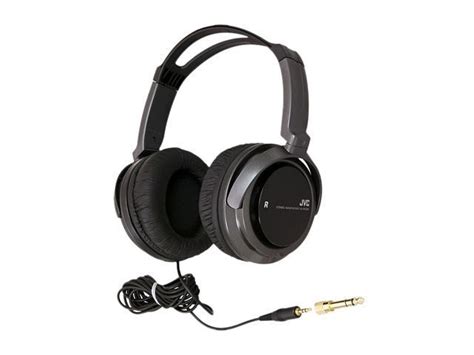 JVC Black HA RX300 Circumaural Full Size Headphone Newegg Ca