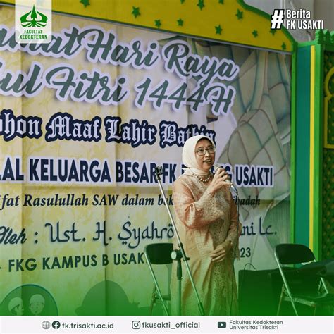 Halal Bihalal Idul Fitri Syawal H Fakultas Kedokteran