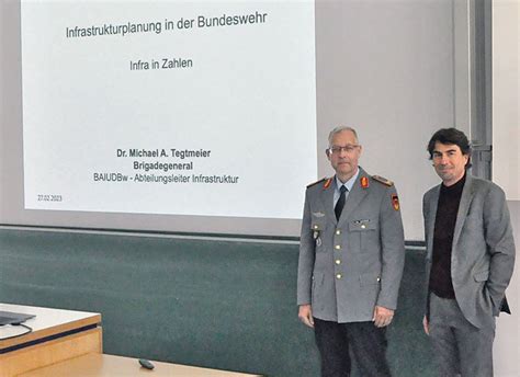 Antrittsvorlesung Von Herrn Brigadegeneral Dr Tegtmeier Bau