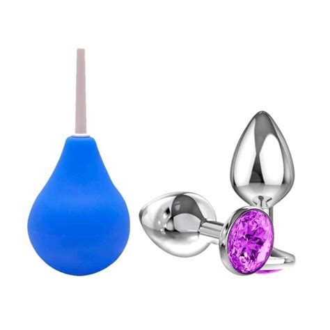 Kit Plug Anal P Ducha Higi Nica Intima Grande Shopee Brasil