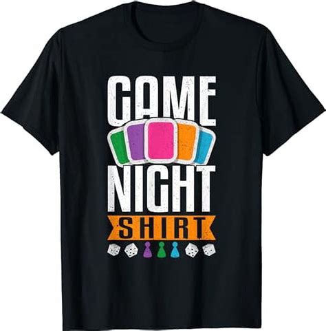 Game Night Shirt Game Night Board Games T Shirt