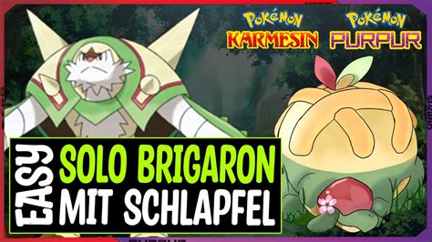 Schlapfel Solo Gegen Titan Brigaron Pokemon Karmesin Purpur 7