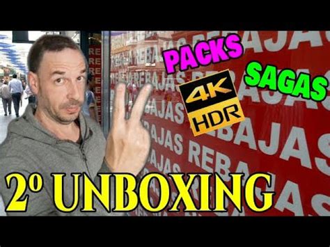 Unboxing Compras Rebajas Parte Packs Y Sagas K Uhd Blu Ray