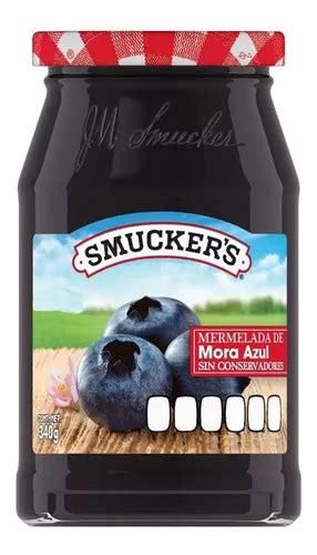 Mermelada De Mora Azul Smuckers Sin Conservadores Gr Meses Sin Inter S