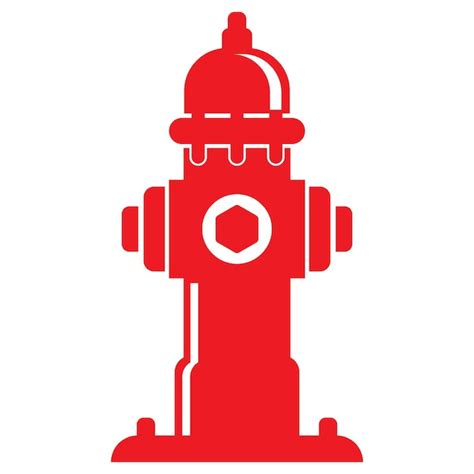 Premium Vector Fire Hydrant Symbol Icon Logo Vector Illustration