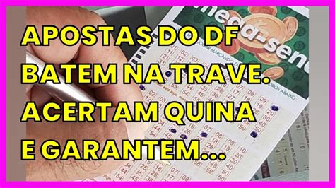 Apostas Do Df Batem Na Trave Acertam Quina E Garantem R Mil Na