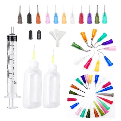 Syringes Plastic Squeeze Bottles And Needle Tip Etcdispensers