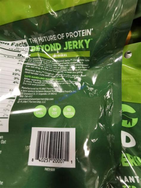 Costco 1633478 Beyond Meat Plant Based Jerky Bar CostcoChaser