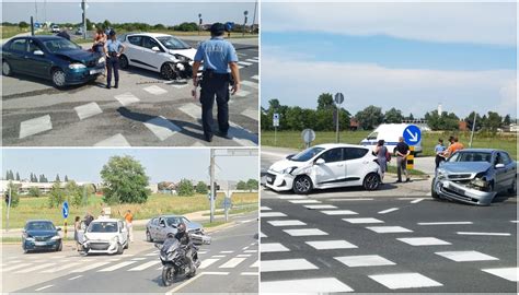 FOTO Nesreća na raskrižju Sudarila se tri automobila u Čakovcu