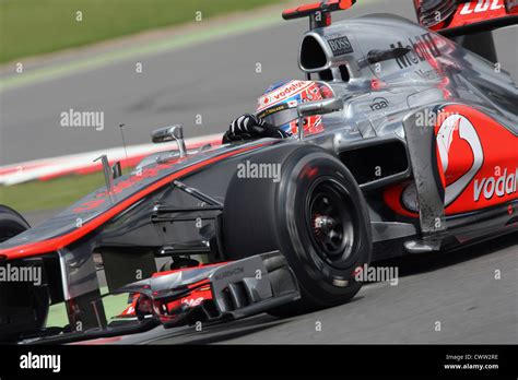 Jenson Buttonmclaren Mercedes Action British Grand Prix Silverstone