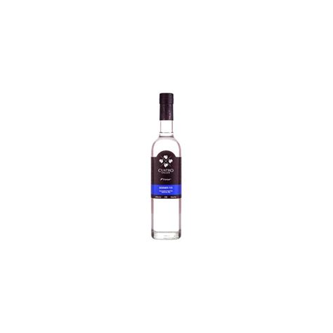 Pisco Cuatro Gallos Puro Quebranta Botella Ml