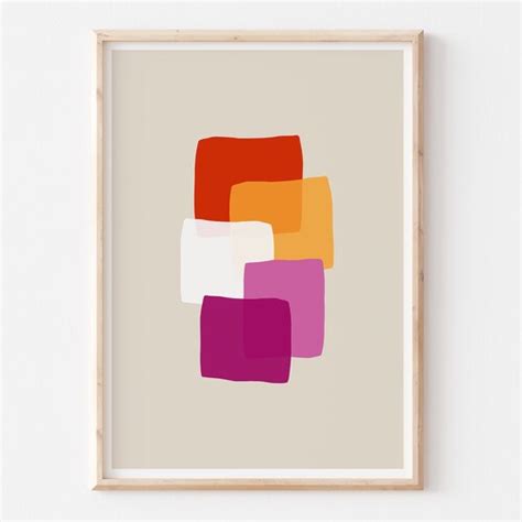 Lesbian Rainbow Wall Art Lesbian Pride Flag Digital Print Etsy