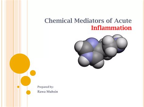 Chemical Mediators Of Acute Inflammation PPT