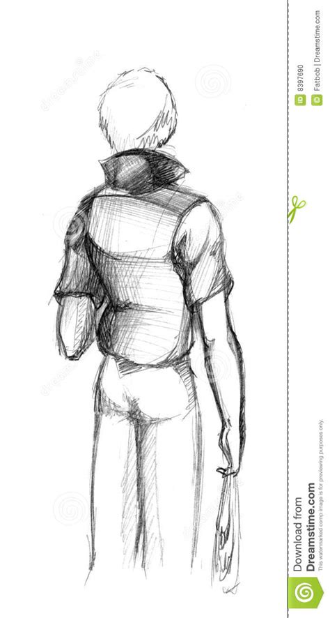 Back Of A Person Drawing Np