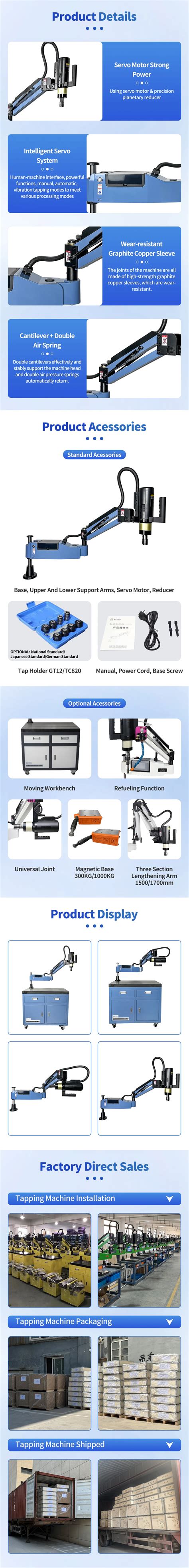 30mm Multifunctional Automatic Servo CNC Drilling And Tapping Machine