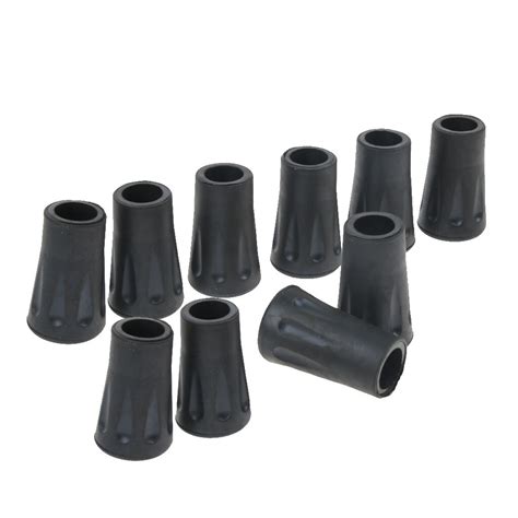 10 Stuks Rubber Tip Voor Wandelen Trekking Pole Ca Grandado