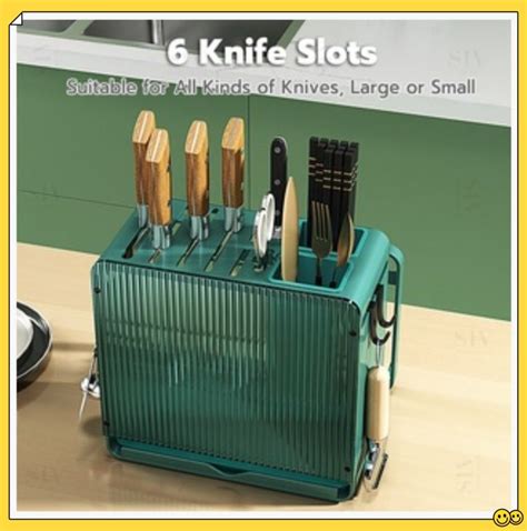 Knife Holder Knife Organizer Stainless Steel Knife Rack With Kitchen