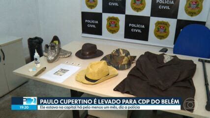 Veja detalhes da prisão de Paulo Cupertino kit disfarce incluía