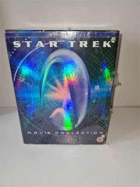 STAR TREK THE Movie Collection WIDESCREEN 9 MOVIES ON 5 VHS Video