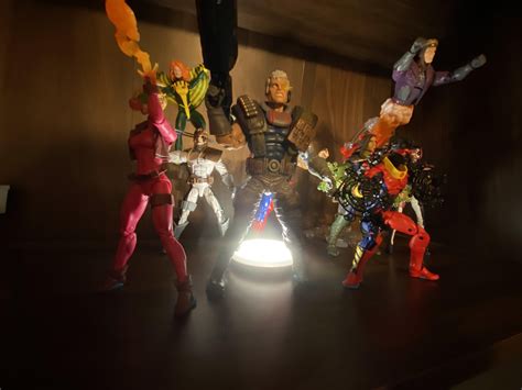 Farewell shelf to my almost complete X-force line up! : r/MarvelLegends
