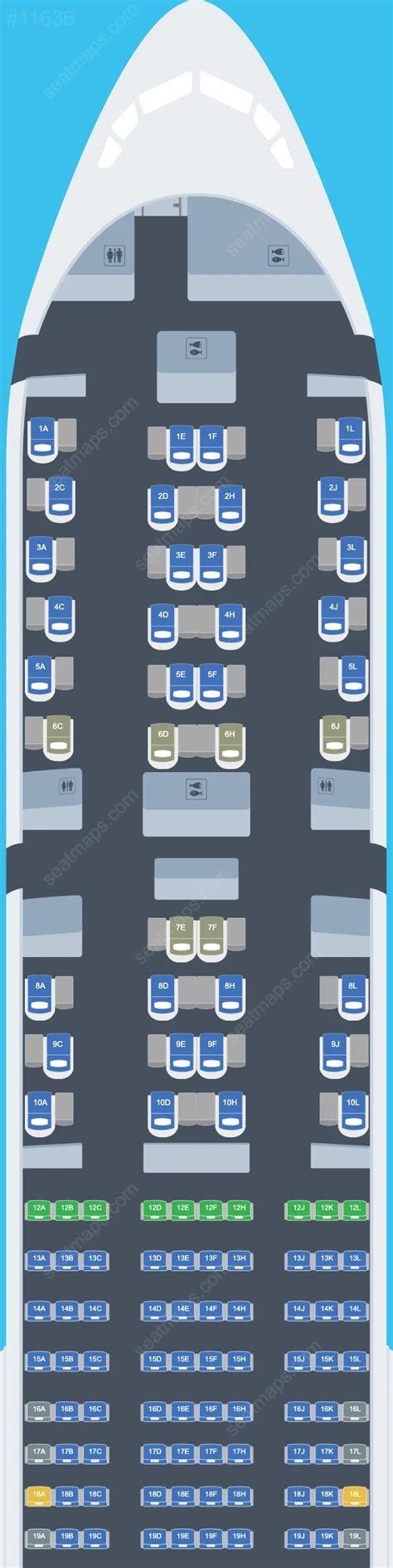 Mapas De Asientos Del Boeing De Latam Airlines