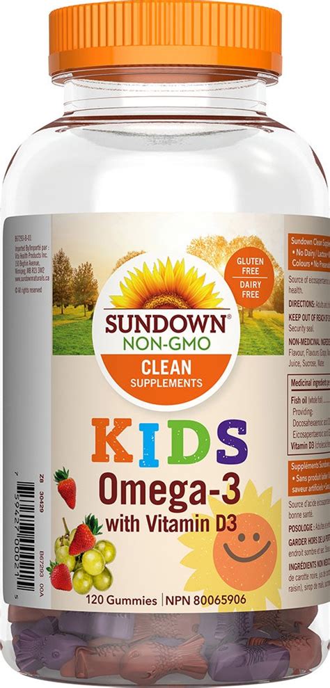 Omega With Vitamin D Gummies