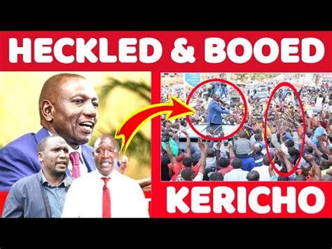 Fireworks Ruto S Speech Forced To End Abruptly After Wild Kericho