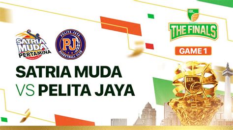 Final Game 1 Satria Muda Pertamina Vs Pelita Jaya Jakarta Full Match