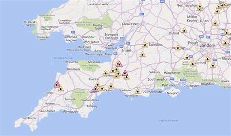 Somerset flooding map: Where floods have hit and the latest Met Office ...