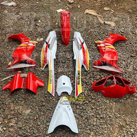 Jual Fullset Body Halus Satria Malaysia Merah Putih Shopee Indonesia