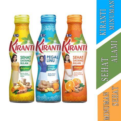 Jual Minuman Sehat Alami Kiranti Minuman Sehat Datang Bulan Pegel