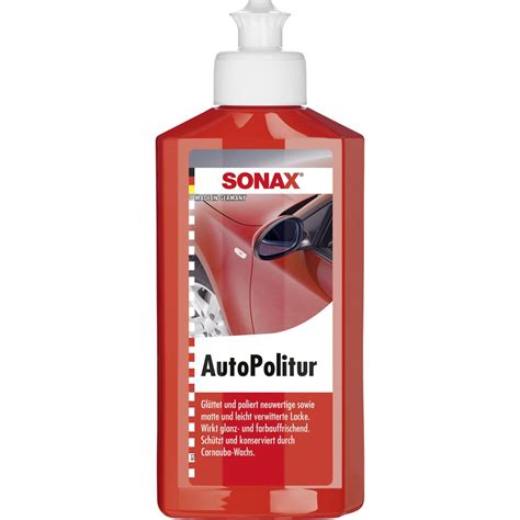 SONAX Autopolitur Politur für neuwertige Lacke 250ml