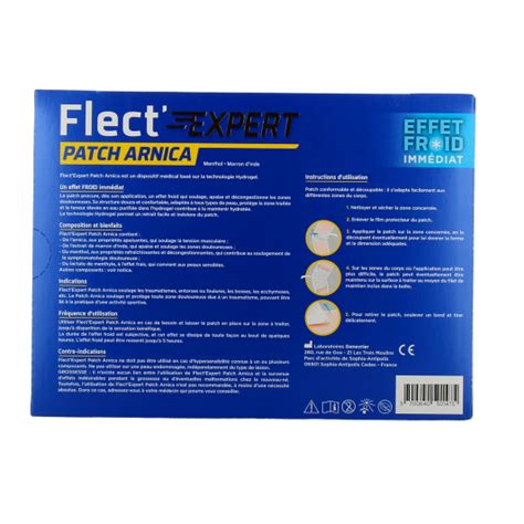 Flect Expert Patch Anti Douleur Arnica Coups Bleus Et Bosses