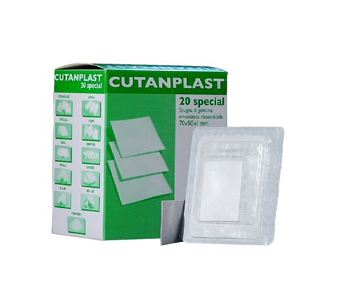 Cutanplast Gelatina Emostatica Sterile Riassorbibile Mascia Brunelli